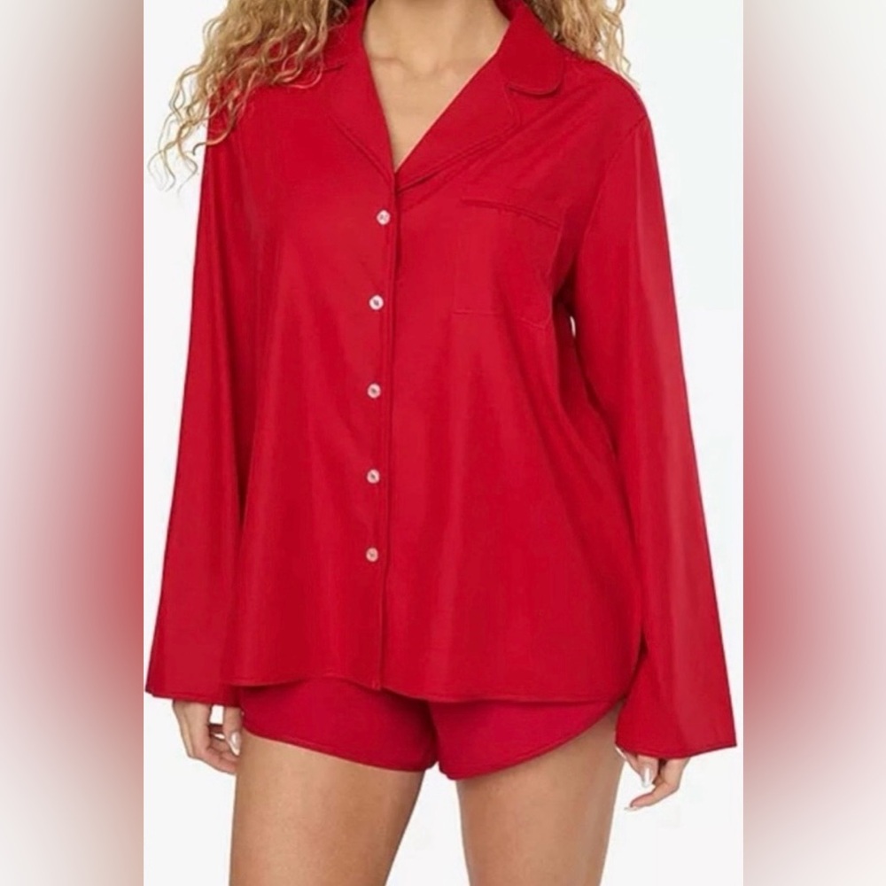 Danielle Bernstein WeWoreWhat Red Women's Pajama Set